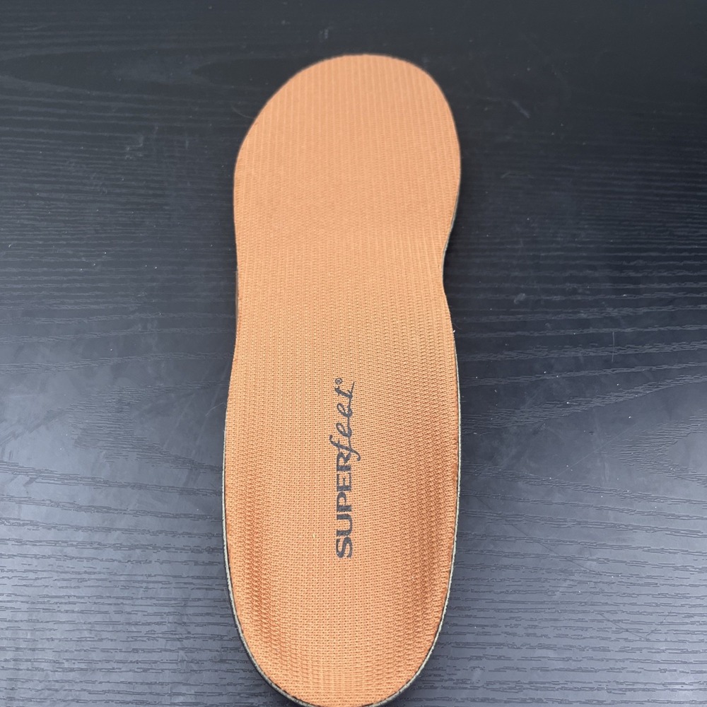 Superfeet COPPER Insole‎ Size F LEFT Insole Only Replacement Orthotic